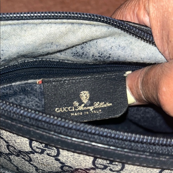 Gucci Black and Cream Crossbody Bag - Picture 12 of 15